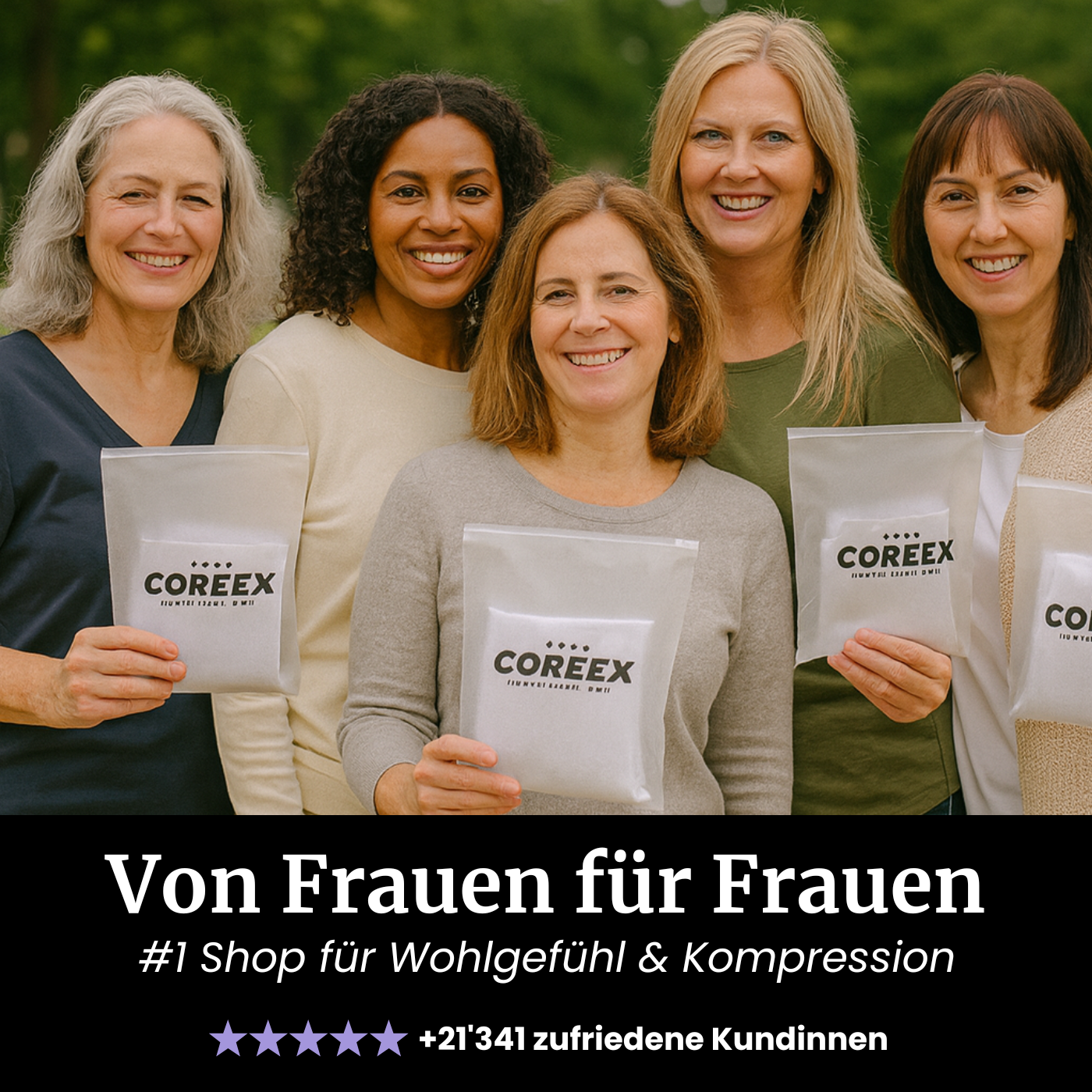 COREEX Winter-Kompressionsstrumpfhose