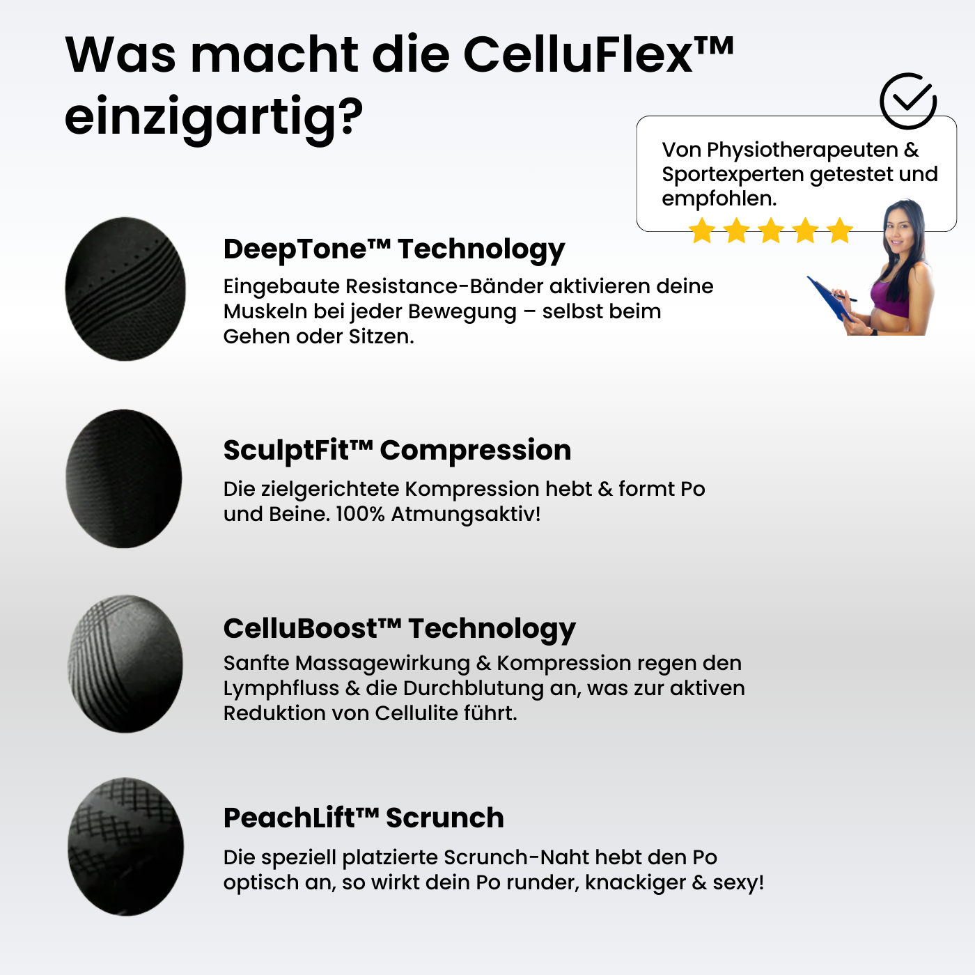 COREEX CelluFlex™ - #1 Anti-Cellulite Leggings der Schweiz