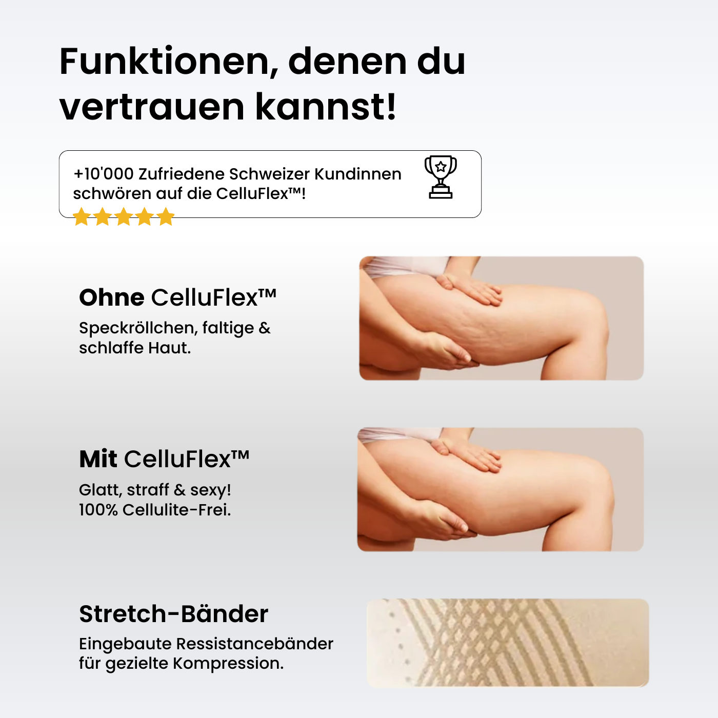 COREEX CelluFlex™ - #1 Anti-Cellulite Leggings der Schweiz
